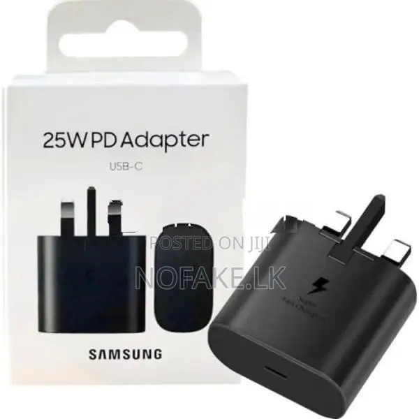 Samsung 25W Super Fast Charger Travel Power Adapter With UK Pin