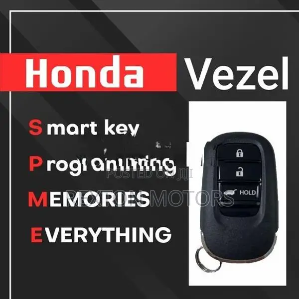 Honda vezel smart key