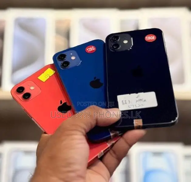 Apple iPhone 12 128GB-Red,Blue,Black (Used)