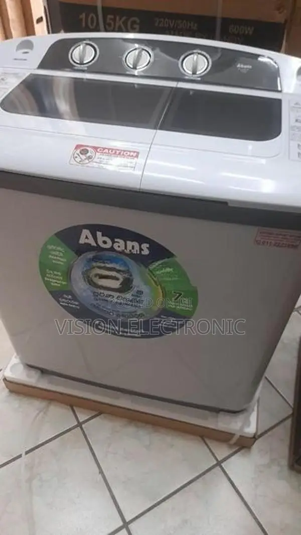 Abans 7 Kg Semi Automatic Washing Machine