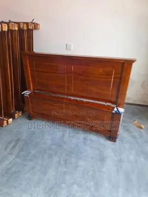 Modern teak box double beds 72×48