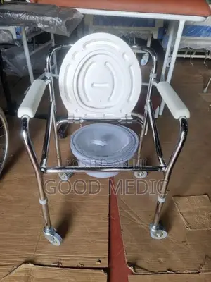 Commode Chair with Wheels