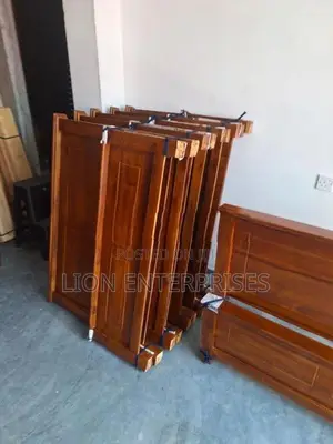 Modern teak box double beds 72×48
