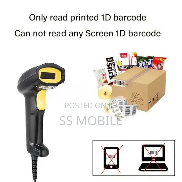 Handheld 2D Barcode Scanner