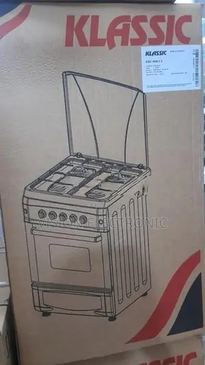Brand New 4 Burner Cooker with Oven - Freestanding