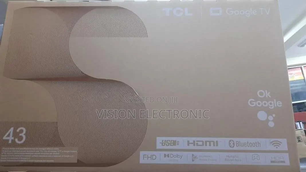 43 Inch TCL Smart LED TV - Google