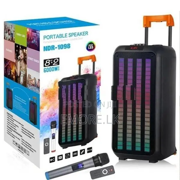 NDR 1098 Bluetooth Karaoke Speaker