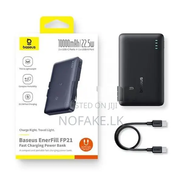 Baseus 22.5W 10000mAh Thin & Light Weight Power Bank