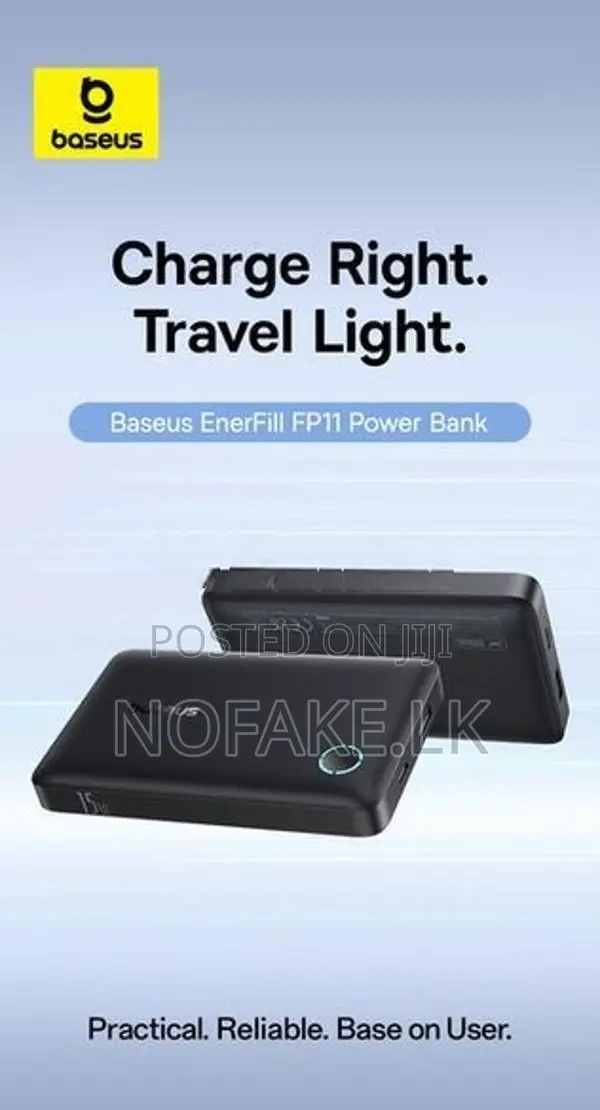 Baseus 15W 10000mah Light weight thin Power Bank