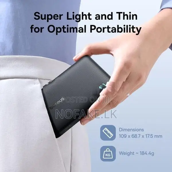 Baseus 22.5W 10000mAh Thin & Light Weight Power Bank