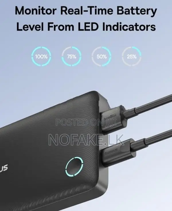 Baseus 15W 10000mah Light weight thin Power Bank