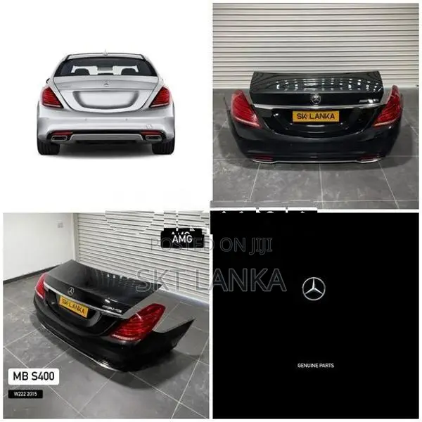 Genuine S Class S400 W222 AMG 2016 rear end complete