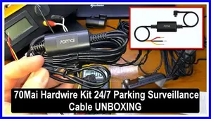 70mai Hardwire kit For Dash Cameras Always monitering