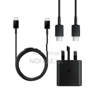 Samsung 45W Fast Charger Power Adapter With Type C Cable S24 S25 ultra