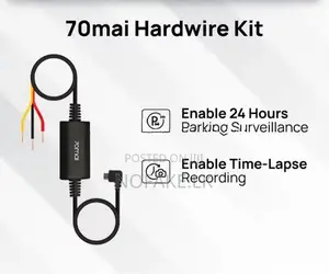 70mai Hardwire kit For Dash Cameras Always monitering