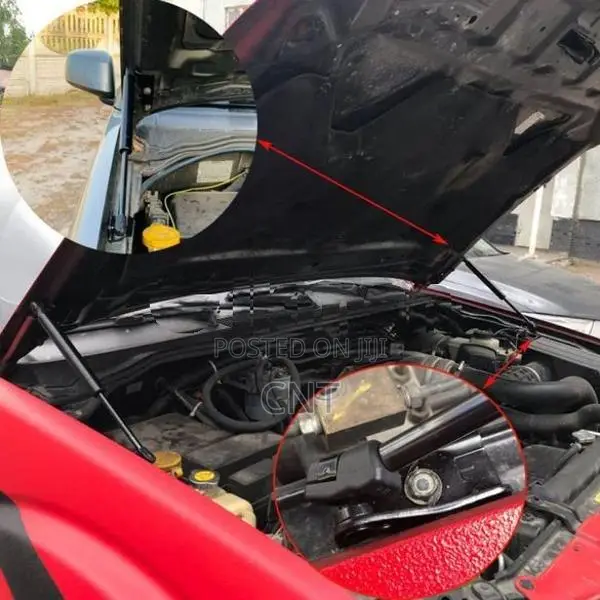 Front Hood Lift Supports (Gas Struts) for Nissan Navara D40