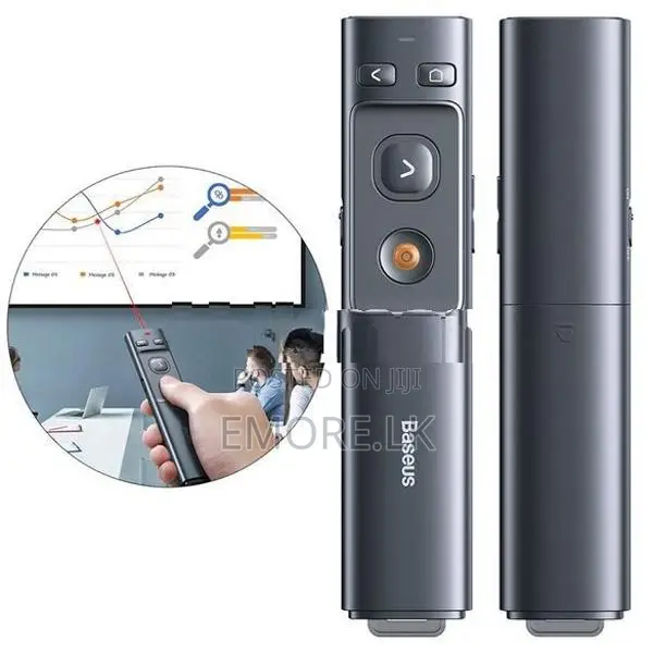 Baseus Wireless Presenter Orange Dot (Red Laser)