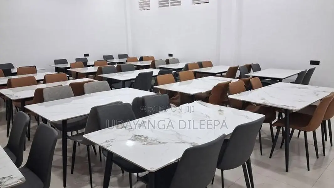 Restaurant Dining Table with Chairs