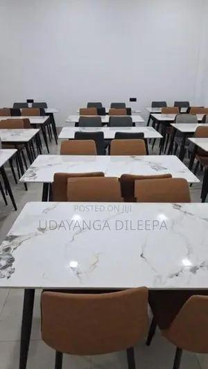 Restaurant Dining Table with Chairs