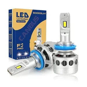 F3S Pro 300W 50000LM LED Headlight Bulbs H1 6000K (2 Light set)