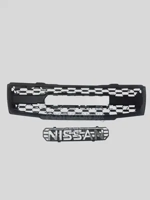 Front Grille with LED Light Fits Nissan Navara D40 Frontier (2005–2008