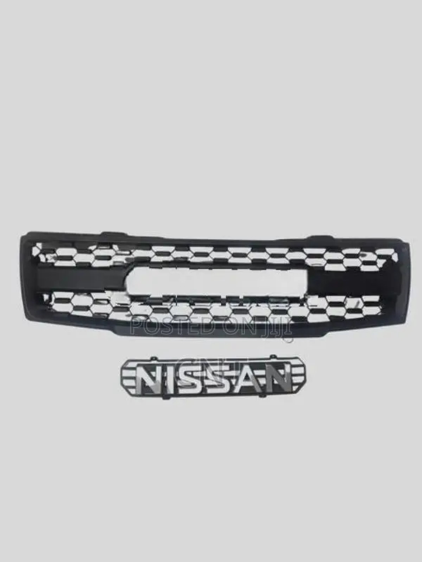 Front Grille with LED Light Fits Nissan Navara D40 Frontier (2005–2008