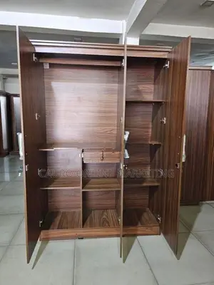 New Melamine 3 Door Cupboard Large Wardrobe 6*4