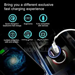 Baseus 40W Contactor Pro Dual Car Charger & USB-C Lightning iPhone Cab