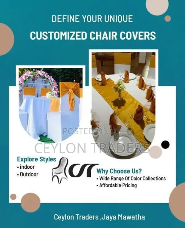 wooden chair covers