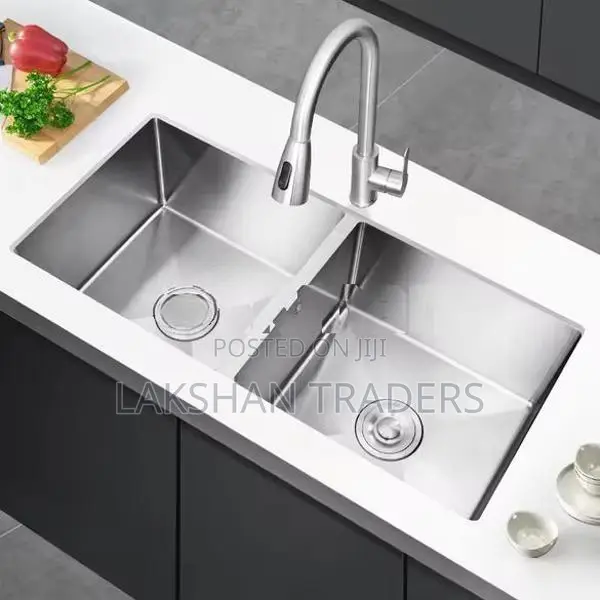 Euro Kitchen Sink Luxury Stainless Steel 82cm x 45cm