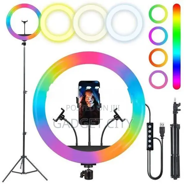RGB Ring Light with Tripod Stand