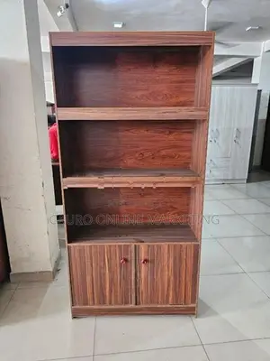 New Melamine 63"*26" Book Self Rack Cupboard