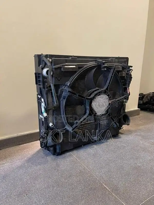 Genuine BMW X5 4.0e Hybrid F15 2018 AC Radiator Fan Set Bonnet Bumper