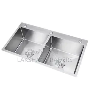 Euro Kitchen Sink Luxury Stainless Steel 82cm x 45cm