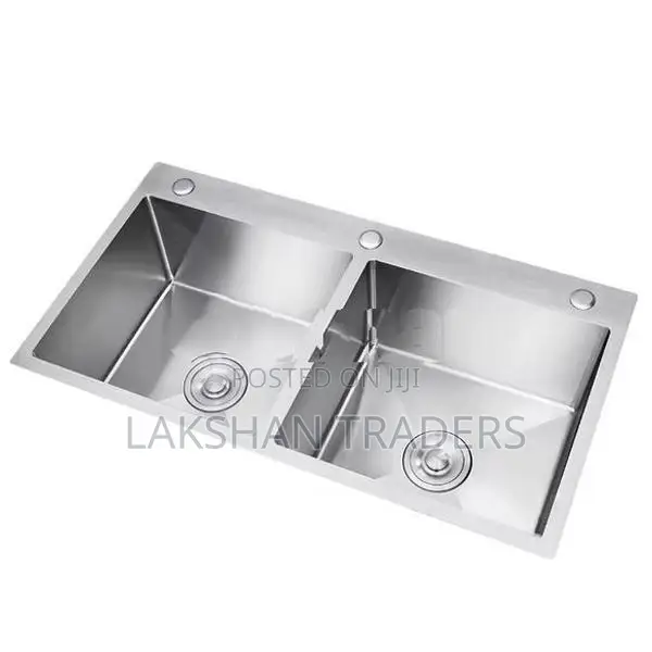 Euro Kitchen Sink Luxury Stainless Steel 82cm x 45cm