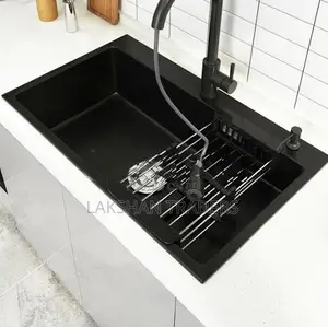 Euro Kitchen Sink Luxury Stainless Steel 60cm x 45cm