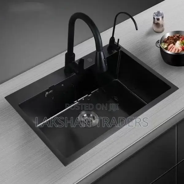 Euro Kitchen Sink Luxury Stainless Steel 60cm x 45cm