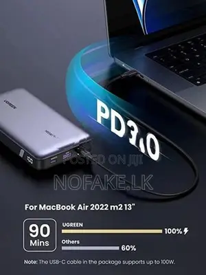 UGREEN 145W 25000Mah Fast Charging Flight Approved Power Bank