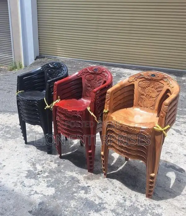 Nippon plastic arm chairs
