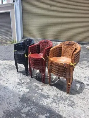 Nippon plastic arm chairs