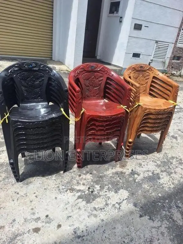 Nippon plastic arm chairs