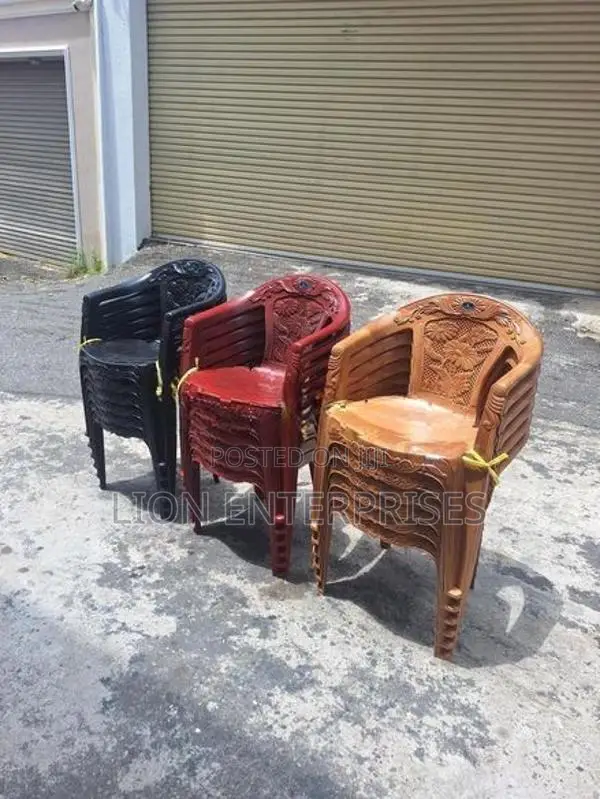 Nippon plastic arm chairs