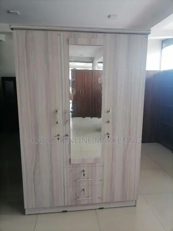 New Ash Colour 3 Door Cupboard Wardrobe