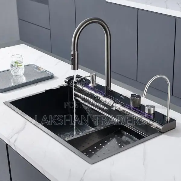 Milano Kitchen Multi Functional Waterfall Display Sink