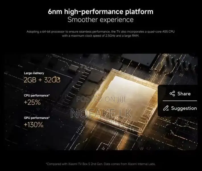 Xiaomi Mi TV Box S 3rd Gen 2GB-32GB Global Version