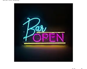 Neon Sign storefront interior design Architect