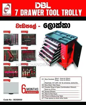 dbl tool trolley 277pcs (free car creeper + free 3ton jack stand set )