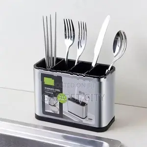 Stainless Steel Cutlery Holder BY-889