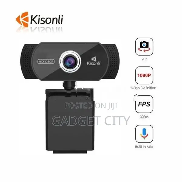 Kisonli PC 2 Web Camera 1080P