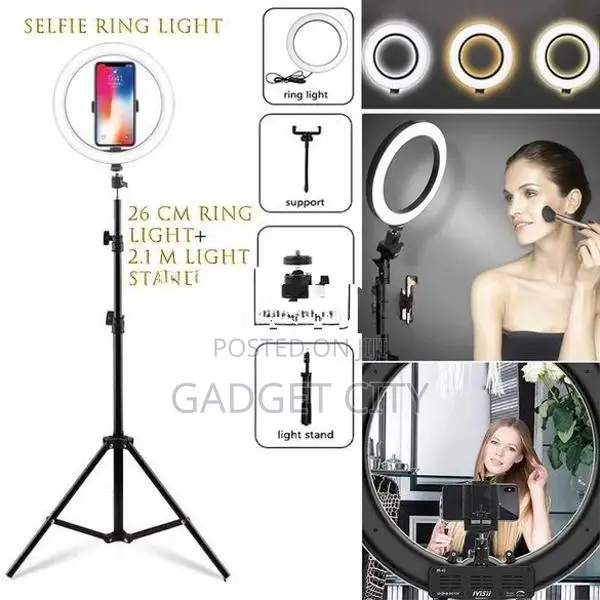 Ring Light with 7 Feet Tripod Stand